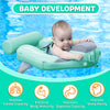 Ergonomic Non-Inflatable Buoy Baby Swim Float with Removable Canopy