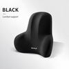 Ergonomic Memory Foam Car Seat Cushion - Neck & Lumbar Support