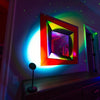 Sunset Rainbow Lamp Projector WiFi RGB Remote Control Light Atmosphere Led Desk Lamp for Home