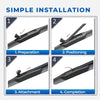 ClearDrive Wiper Blades – Streak-Free, Whisper-Quiet & All-Car Fit