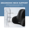 Ergonomic Memory Foam Car Seat Cushion - Neck & Lumbar Support