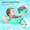 Ergonomic Non-Inflatable Buoy Baby Swim Float with Removable Canopy