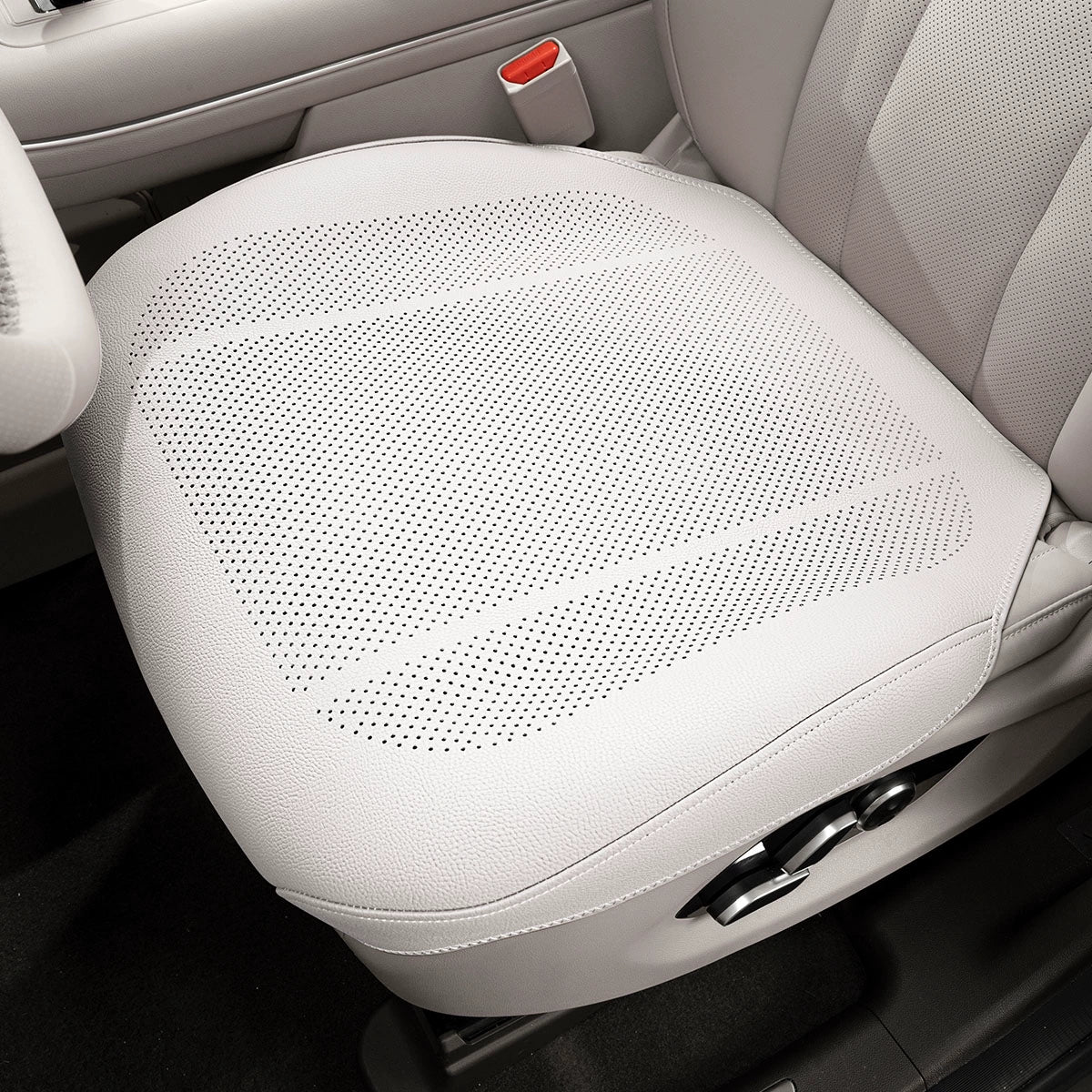 Tesla Four Seasons Leather Seat Cushion Cover | Full Surround, Protective & Breathable
