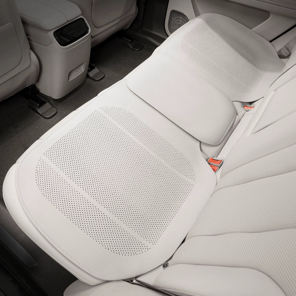 Tesla Four Seasons Leather Seat Cushion Cover | Full Surround, Protective & Breathable
