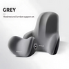 Ergonomic Memory Foam Car Seat Cushion - Neck & Lumbar Support