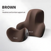 Ergonomic Memory Foam Car Seat Cushion - Neck & Lumbar Support