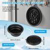 Foldable Silicone Facial Ice Bath Bowl, Ice Face Bowl with Built-in Ice Tray