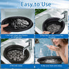 Foldable Silicone Facial Ice Bath Bowl, Ice Face Bowl with Built-in Ice Tray