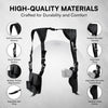 Baldman Shoulder Holster with Vertical Holster & Double Magazine Pouch, Adjustable Universal Fit