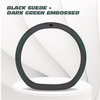 Zedd Breathable Anti Slip Leather Car Steering Wheel Cover Universal Fit