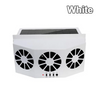 Solar Powered Energy Saving Air Vent Radiator Car Exhaust Fan