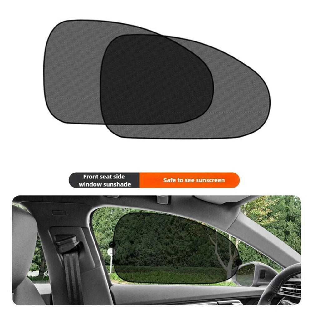 Universal Fit Car Window UV Protection Sunshade Set