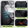 Aplex luxury Breathable Leather Car Seat Cover for Cars, SUV