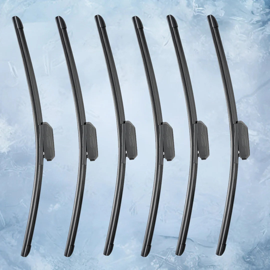 Water-Repellent Windshield Wiper Blades – 2-in-1 Clear View Technology