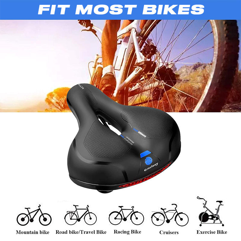 Ergonomic Comfortable Breathable Bike Seat Replacement Universal Fit