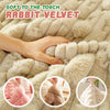 2023 Winter Warm & Thickened Non-slip Rabbit Velvet Plush Sofa Cushion Cover