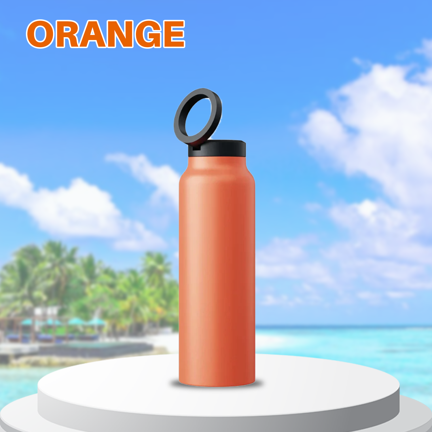 Magnetic Smart Water Bottle | Compatible Water Bottle With Magnetic Phone Holder