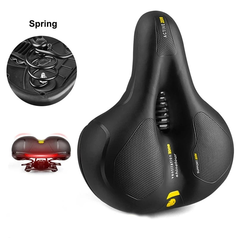 Ergonomic Comfortable Breathable Bike Seat Replacement Universal Fit