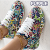 Women's Orthopedic Non-Slip Graffiti Sneakers