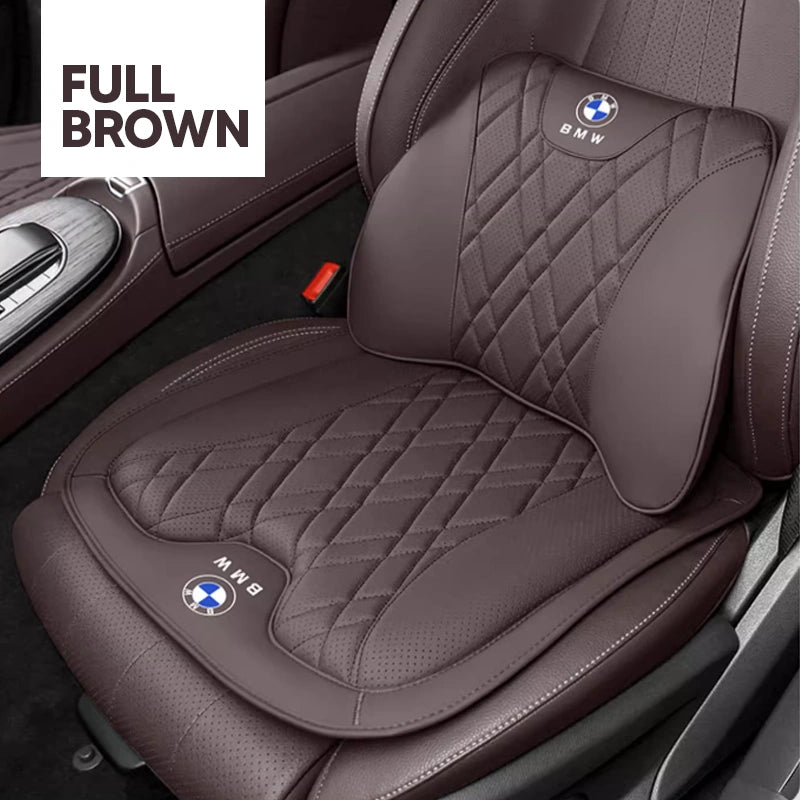 ZenDrive 2025 Customizable Breathable Memory Foam Car Seat Cushion – Ergonomic Support & Non-Slip Design