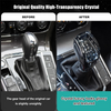 LED Light Illuminated Crystal Car Gear Shift Knob Fit Most Cars