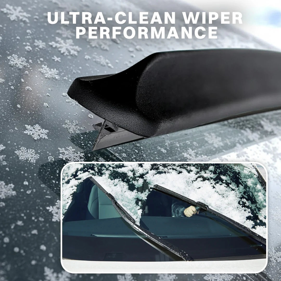 Water-Repellent Windshield Wiper Blades – 2-in-1 Clear View Technology