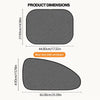 Universal Fit Car Window UV Protection Sunshade Set