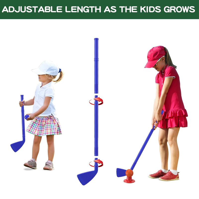 Indoor Outdoor 2-in-1 Kids Toddler Golf 08 Balls & 01 Mat Set for  for Boys Girls Ages 2 3 4 5+