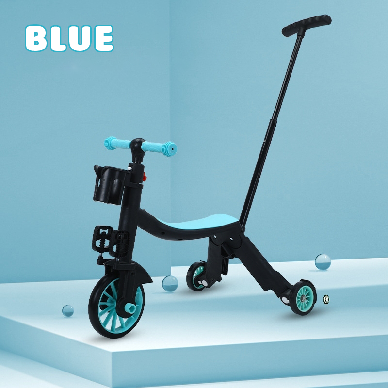 3 In 1 Kids Convertible Scooter/Tricycle/Balance Bike