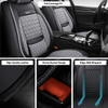 Aplex luxury Breathable Leather Car Seat Cover for Cars, SUV