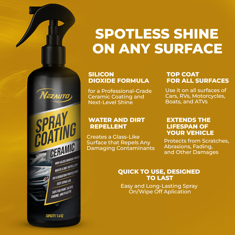 Nezauto HydroGloss Ceramic Spray Coating