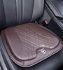 ZenDrive Logo Customizable Breathable Memory Foam Car Seat Cushion – Ergonomic Support & Non-Slip Design