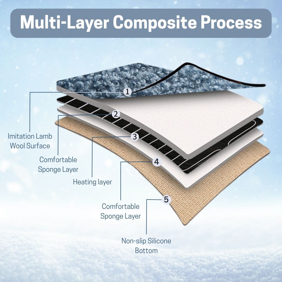 Winter Electric Car Heated Seat Cushion