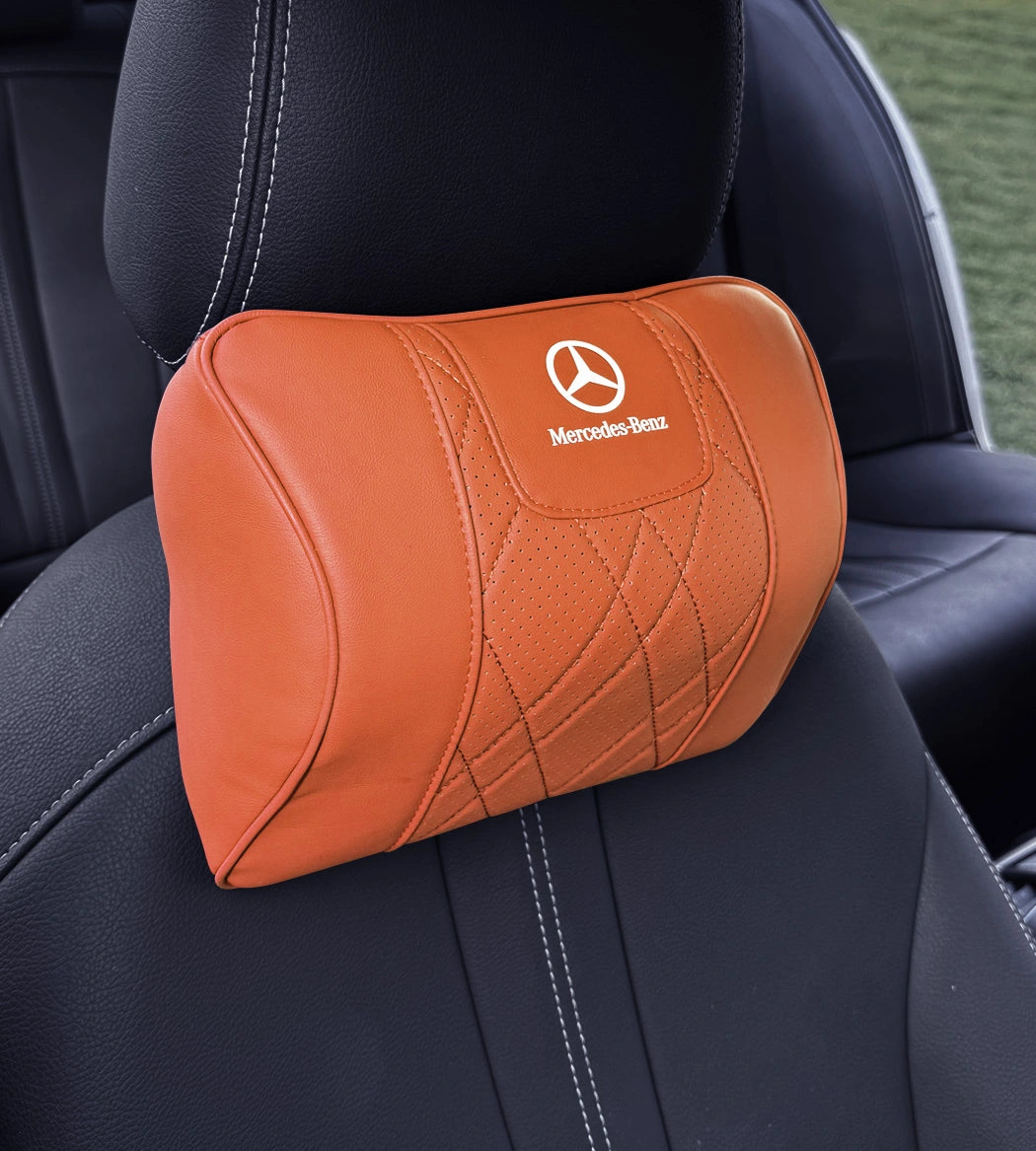 ZenDrive Logo Customizable Breathable Memory Foam Car Seat Cushion – Ergonomic Support & Non-Slip Design