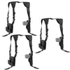 Baldman Shoulder Holster with Vertical Holster & Double Magazine Pouch, Adjustable Universal Fit