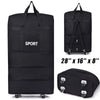 Expandable Foldable Large Capacity Luggage Travel Duffel Bag With Spinner Wheels