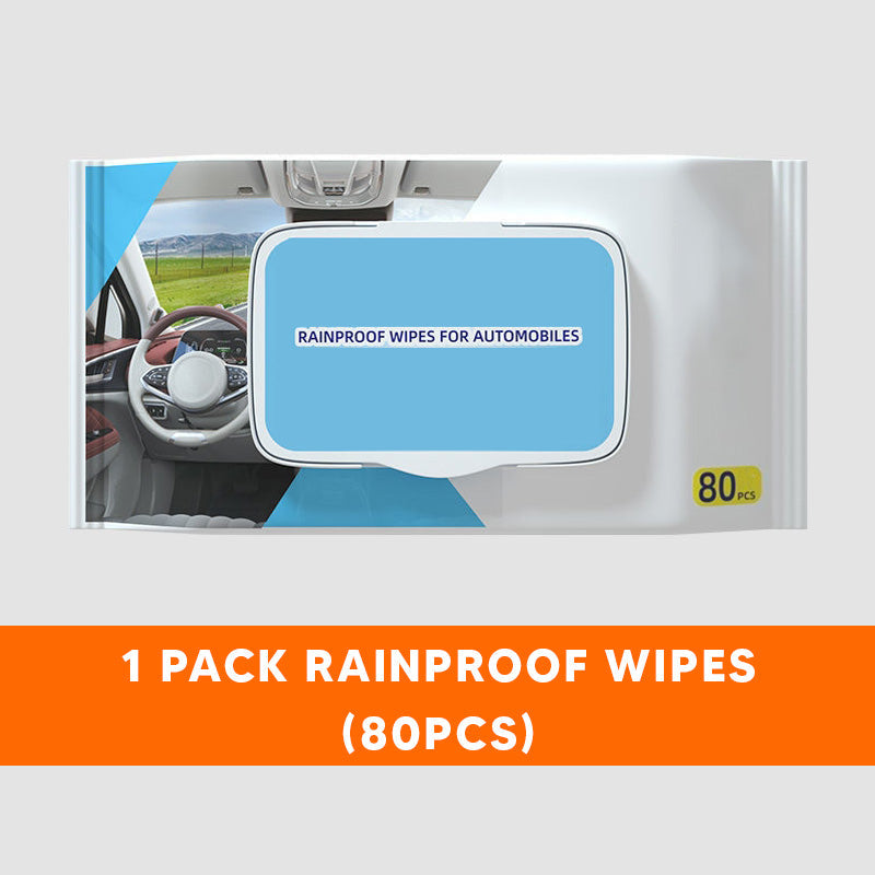 Universal Car Windshield Glass Eco-friendly Long-lasting Rainproof and Anti-fog Wipes