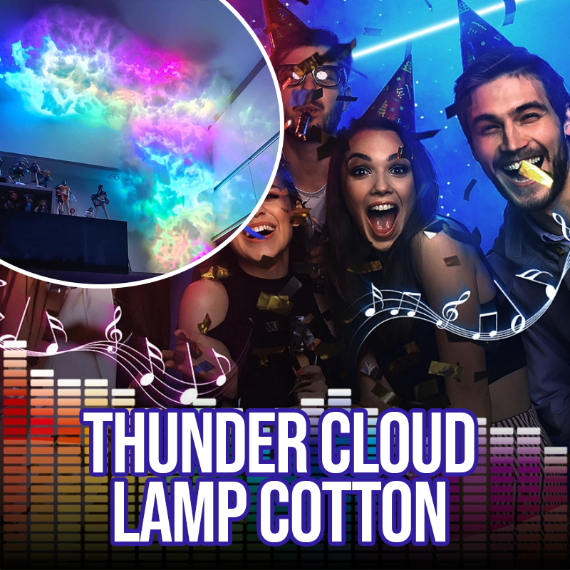 3D Creative Cloud Light Thunder Cloud Lamp Cotton  for Gaming Room Party Garage Club Bar Dj Light, Coolest Decorations for Adults and Kids