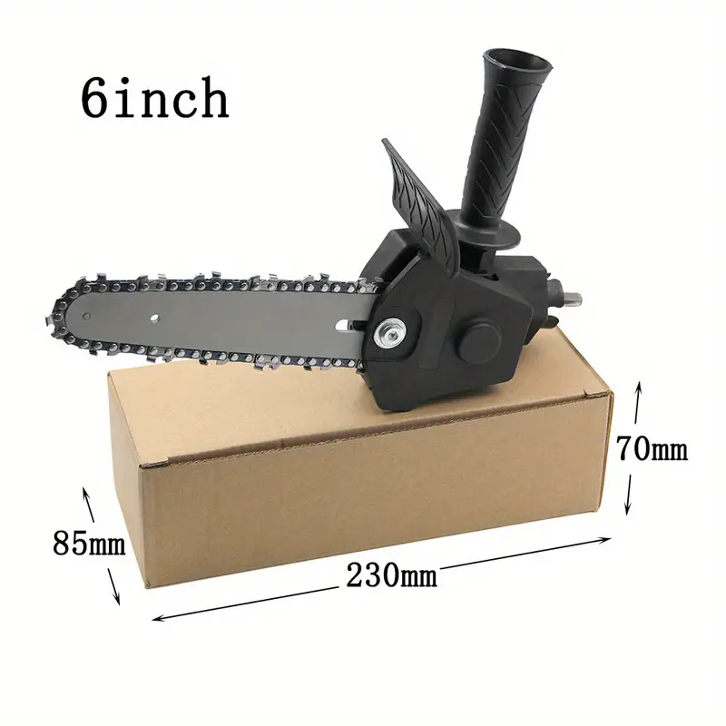 4" &  6" Mini Electric Drill Attachment Chainsaw  For Woodworking Gardening