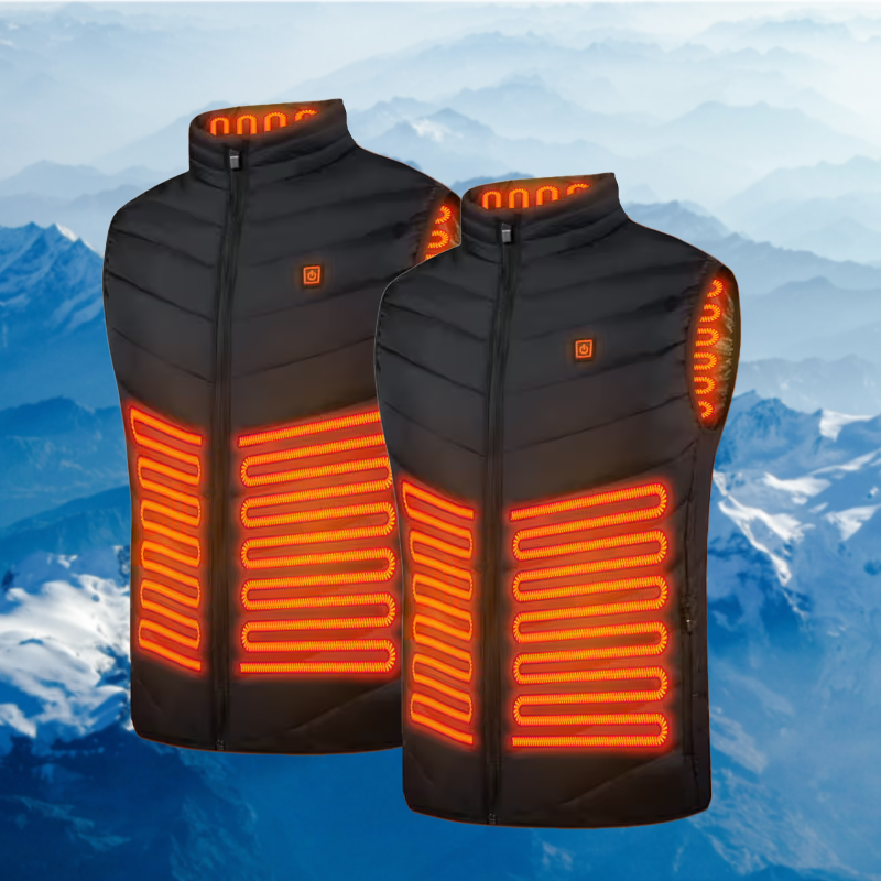 3 Heating Levels USB Lightweight Electric Heated Jacket Unisex Heated Jacket