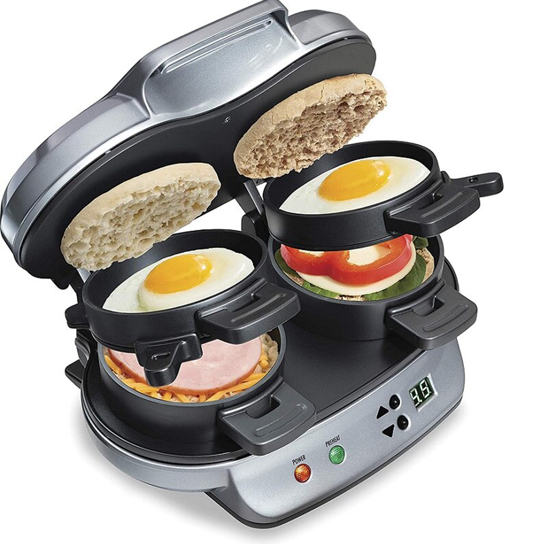 Dual & Single Breakfast Sandwich Maker