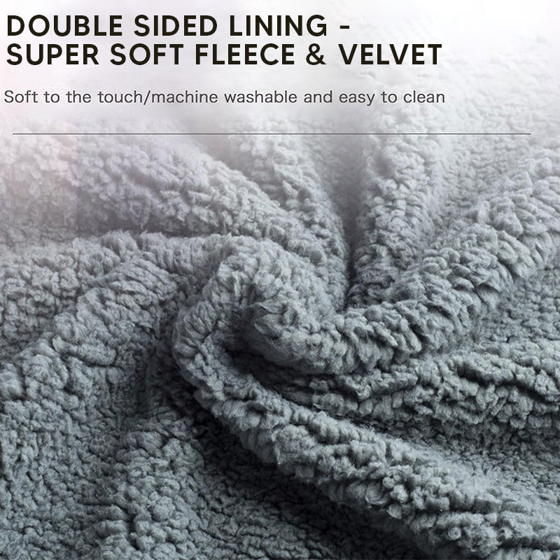 Waterproof Stain Resistant Cozy Shaggy Fleece Velvet Love Blanket for Bed, Car, Sofa