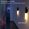 Wooden USB Rechargeable Magnetic Motion Sensor Night Light for Hallways, Bedrooms, etc.