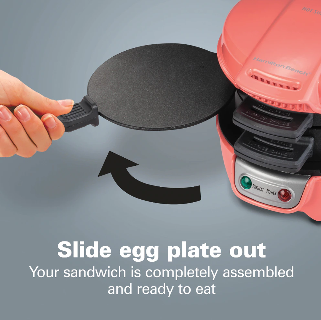 Dual & Single Breakfast Sandwich Maker