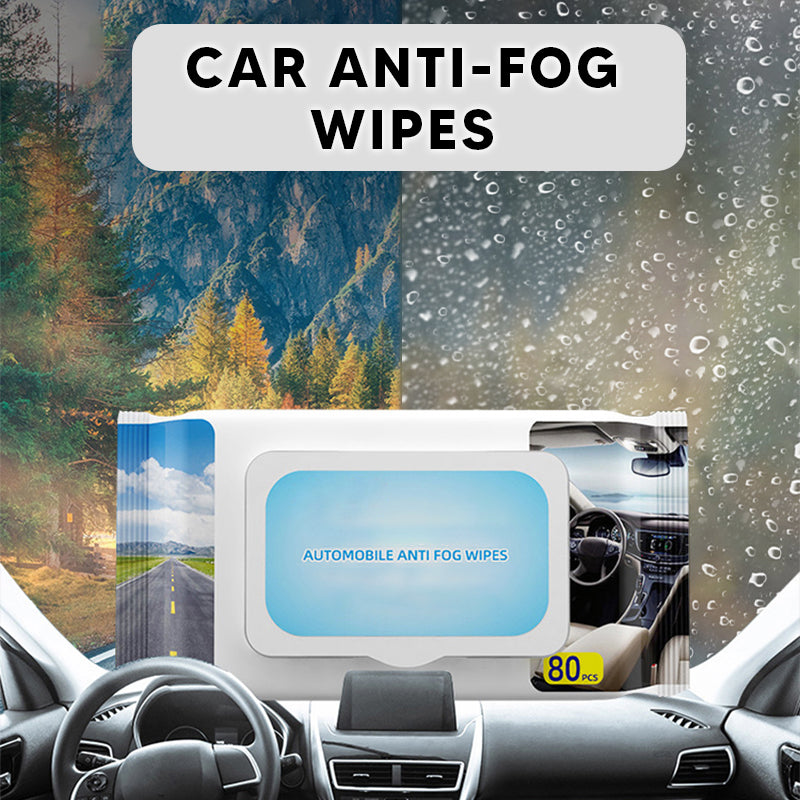 Universal Car Windshield Glass Eco-friendly Long-lasting Rainproof and Anti-fog Wipes