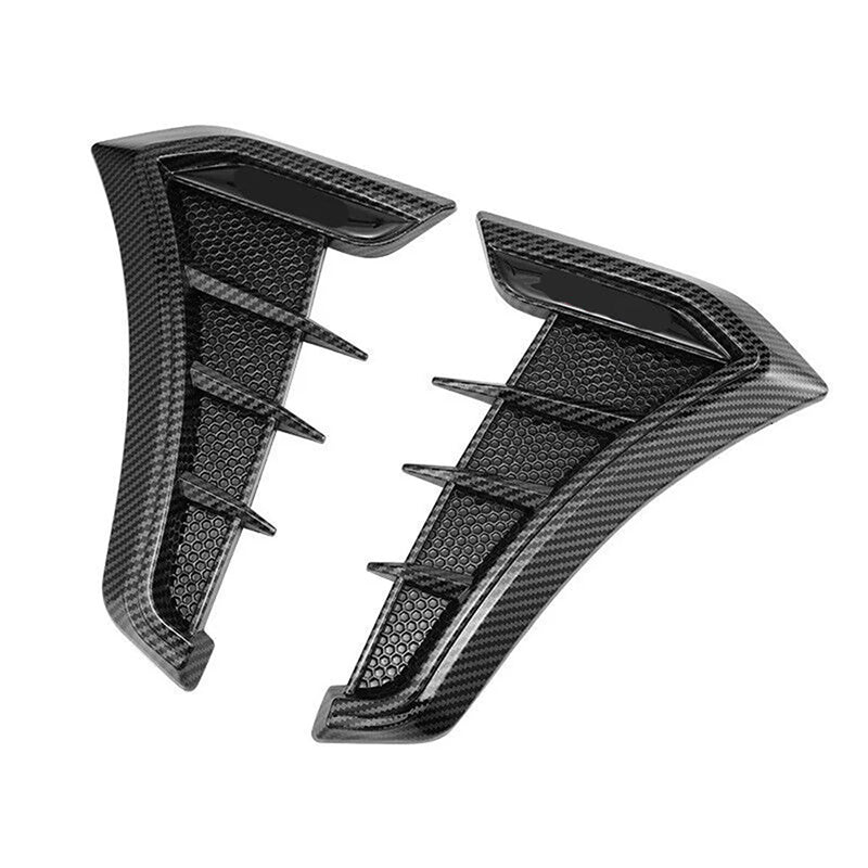 Universal Car Fender Carbon Fiber Side Wings Decorative Stickers