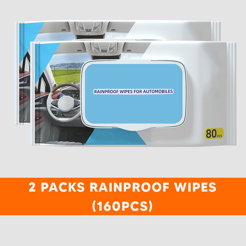 Universal Car Windshield Glass Eco-friendly Long-lasting Rainproof and Anti-fog Wipes