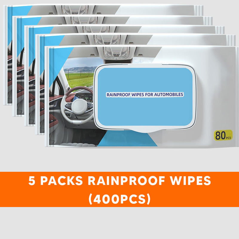 Universal Car Windshield Glass Eco-friendly Long-lasting Rainproof and Anti-fog Wipes