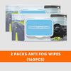 Universal Car Windshield Glass Eco-friendly Long-lasting Rainproof and Anti-fog Wipes