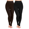 Women Warm Fleece Lined Leggings for Winter